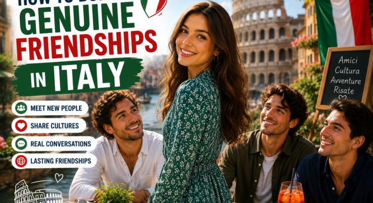 Friends in Italy